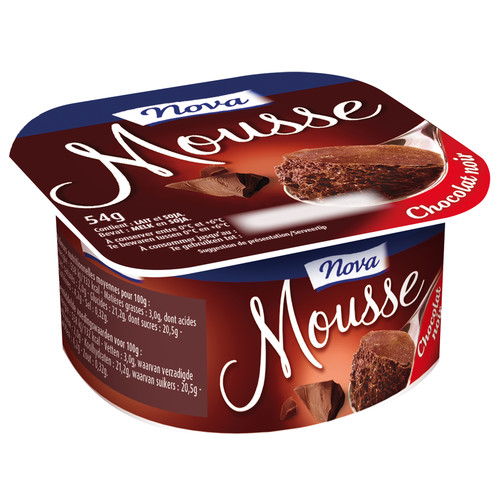 Mousse au chocolat noir