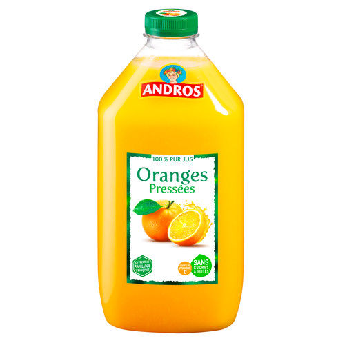 Jus d'orange pressée