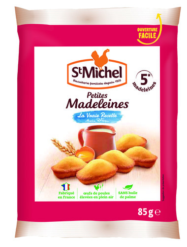 Madeleines aux oeufs de poules