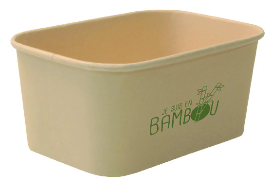 Barquette bambou + pp