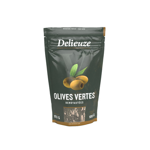 Olive verte dénoyautée