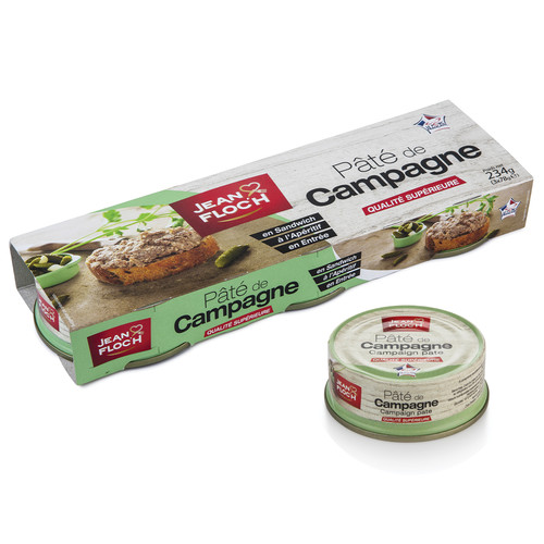 Pâté de campagne 1/10 x 3