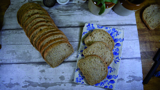 pain bloomer malté tranché