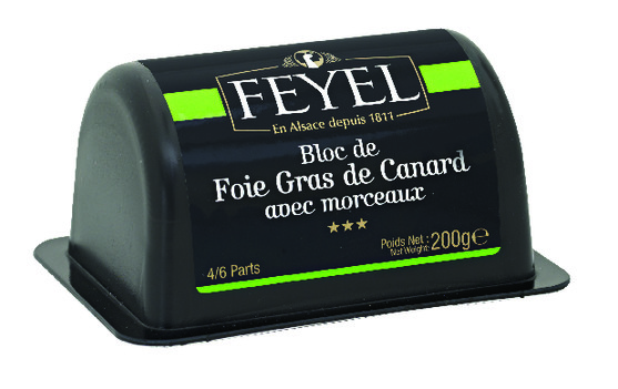 Bloc de foie gras de canard