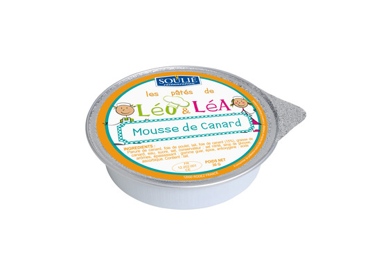 Mousse canard portion de 30g