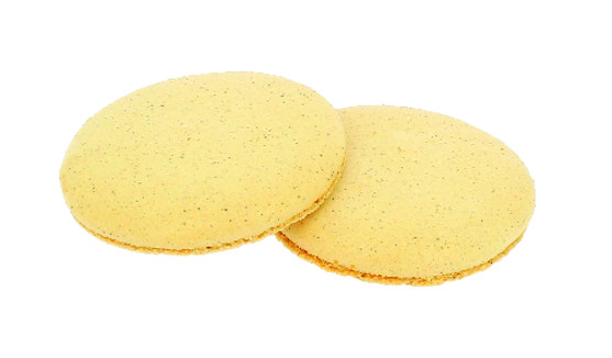 Coques de grand macaron à la