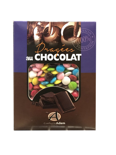 Dragéee chocolat 54% brillant