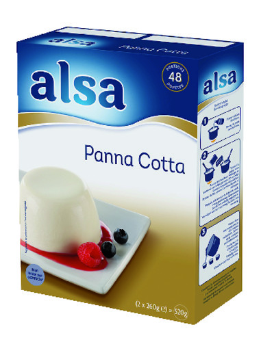 Panna Cotta 520g 48 portions