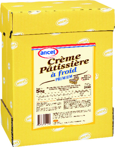 Crème pâtissière à froid