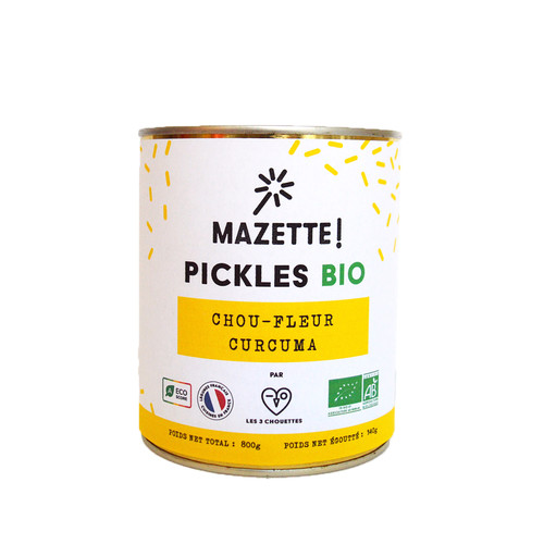 Pickles chou fleur au curcuma