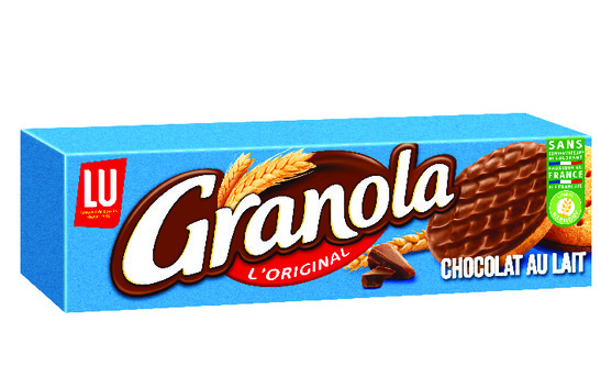 LU Granola biscuit nappé au