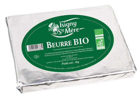 Beurre tourage bio