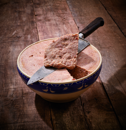 Rillettes d'oie en terrine