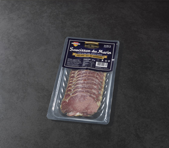 Saucisson du marin tranché