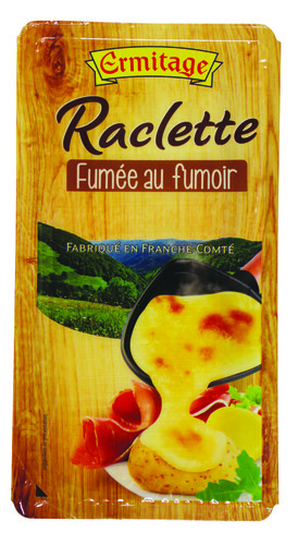 Raclette fumée au fumoir