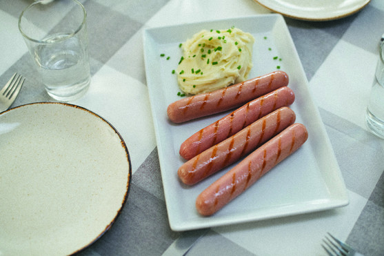 Saucisse hot dog de boeuf