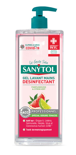 Gel lavant désinfectant