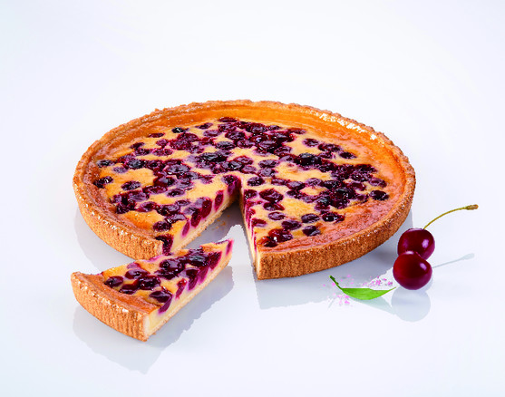 Tarte clafoutis aux griottes