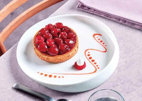 Tartelette framboise