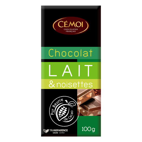 Chocolat lait noisette