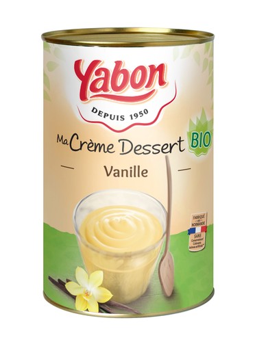 Crème dessert vanille bio