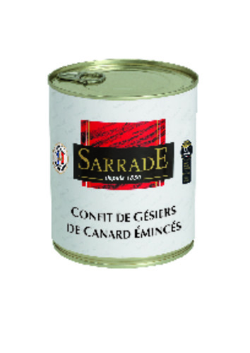 Confit de gésier de canard