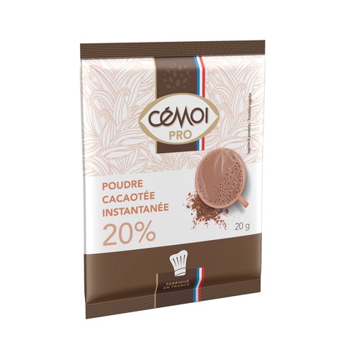 Chocolat instantané 20 % cacao