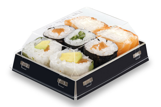 Couvercle pour boite sushi