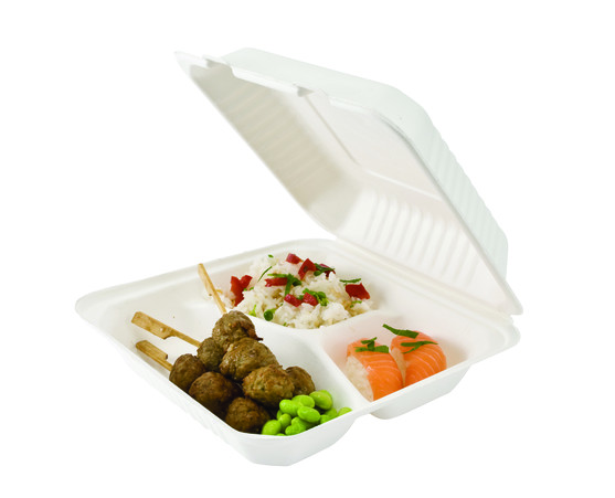 Lunch box bagasse