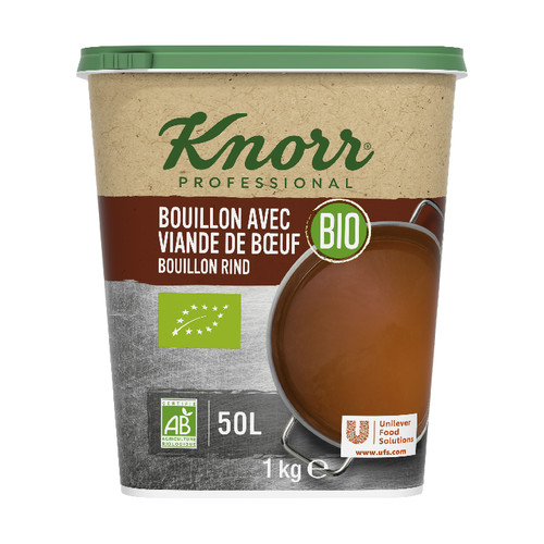 Bouillon de boeuf bio