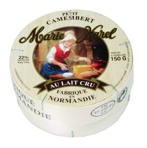 Export petit camembert au lait