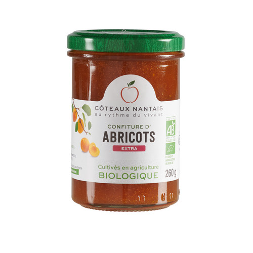 Confiture d'abricot bio