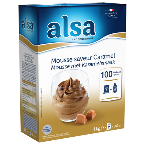 Mousse caramel