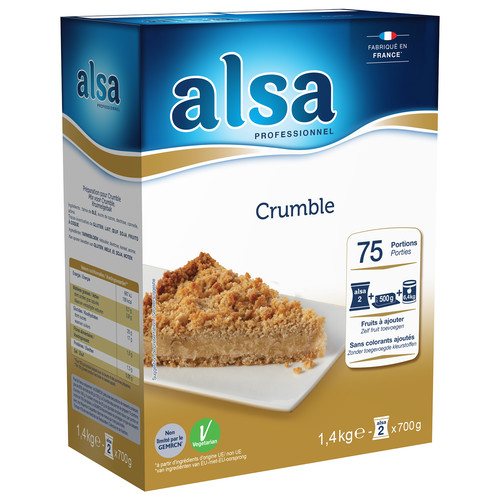 Préparation pour crumble