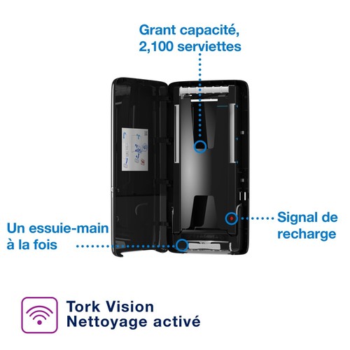 Distributeur peak serve pour