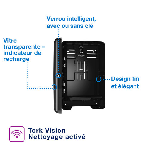 Distributeur h2 noir systeme