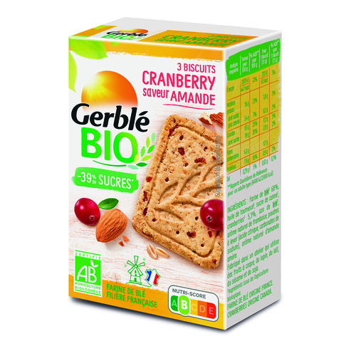 Biscuit cranberry amande 33g