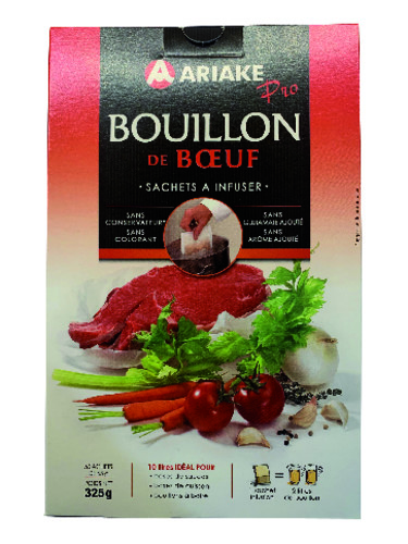 Bouillon de boeuf déshydraté