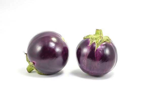 Aubergine ronde