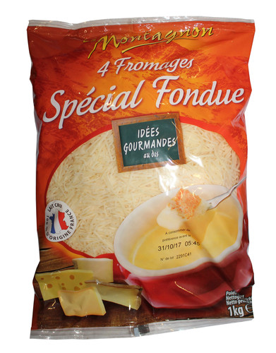 Râpé spécial fondue