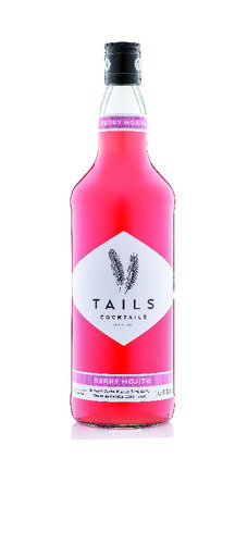 Cocktail berry mojito tails