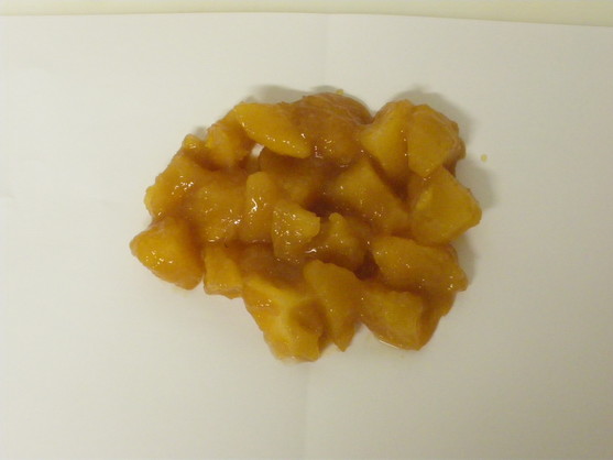 Pomme morceaux caramélisée