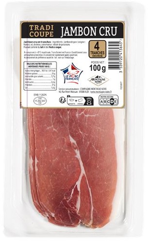 Jambon cru sec vpf