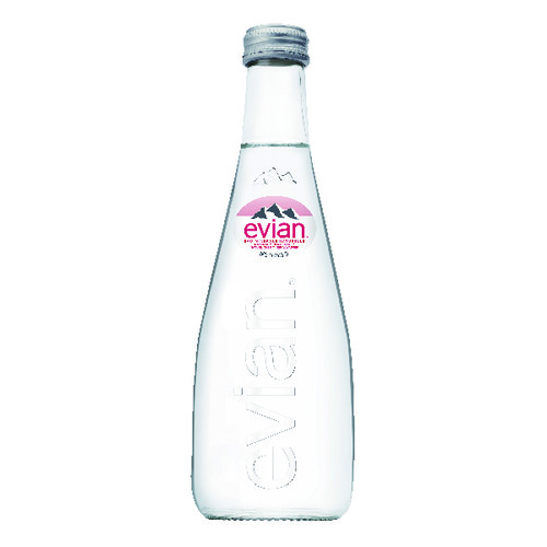 Evian verre perdu