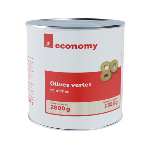 Olive verte dénoyautée