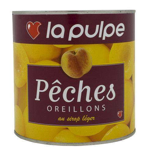 Oreillons de pêches préservés