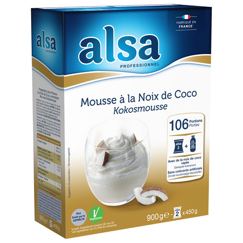 Mousse noix de coco