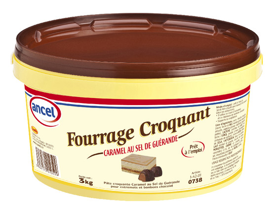 Fourrage croquant caramel