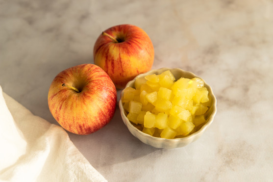 Pomme en cube BIO