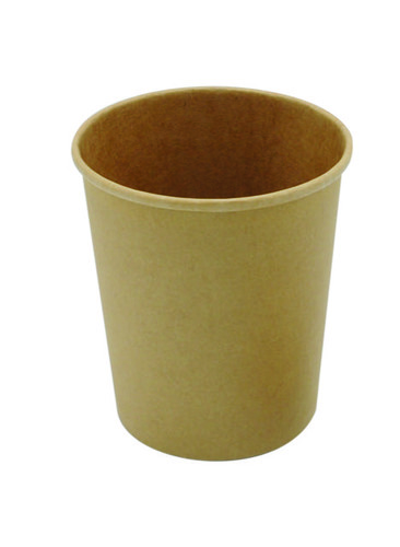 Pot à soupe kraft brun